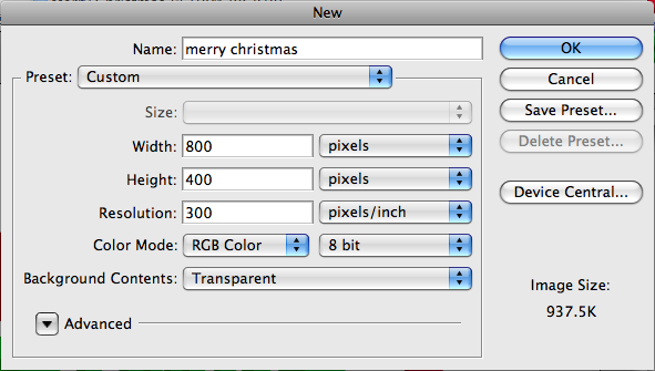 merry christmas in photoshop